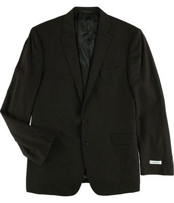 Calvin Klein Mens Slim Fit Two Button Blazer Jacket
