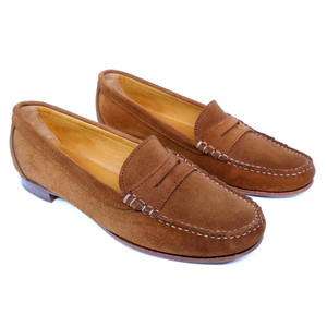 Meermin Dark Brown Pebble Grain Penny Loafers Goodyear Men 9.5UK 10.5US Mallorca Meermin Loafer | eBay main image 4