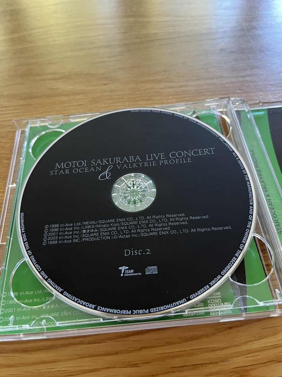 Motoi Sakuraba Live Concert Star Ocean & Valkyrie Profile KDSD