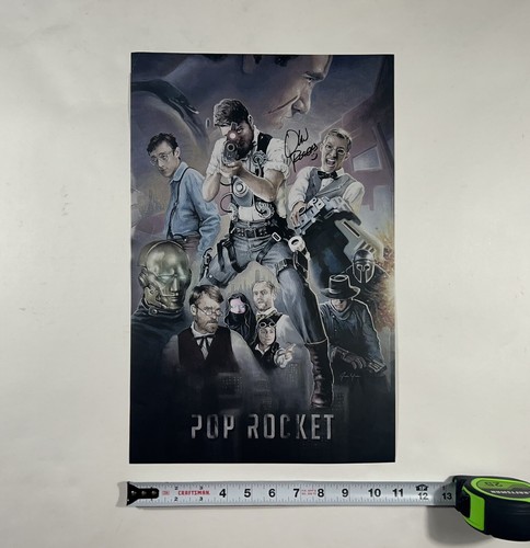 Exclusive Olan Rogers Pop Rocket Signed Poster 11x17 Autograph YouTube Star Wars - Picture 5 of 6