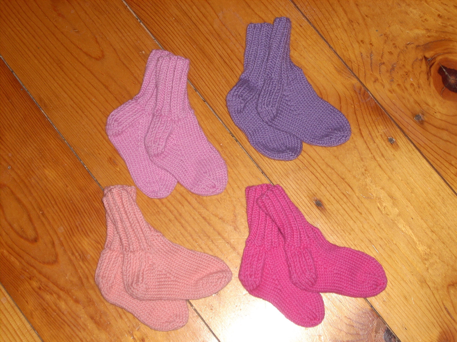 SAOLA 12 t 18 mos. Calzini bambino in lana merino lavorati a mano