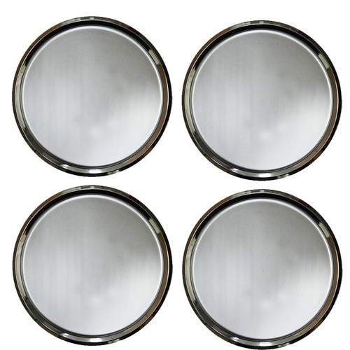 Set De 4 Enjoliveurs 16 " Chrome Argenté Roue Housses Pour 03 - 10 Ford Crown - Picture 5 of 7