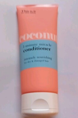 This is it for salon styling Coconut 1-minute miracle conditioner.