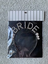 Rhinestone Crown Bride Headband Crystal Bridal Tiara Headpiece for Wedding Pa...