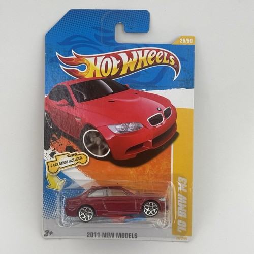 Hot Wheels 2010 BMW M3 Red Diecast M Series