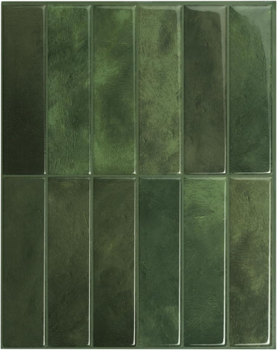 TILES Peel and Stick Backsplash - 5 Sheets of 11.43'' x 9'' - 3D Adhesive Peel - Picture 11 of 12