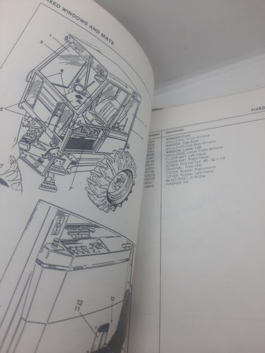 Versatile Ford New Holland 256 276 276 II Tractors Parts Manual - Picture 6 of 7