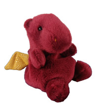 Aurora World Plush Palm Pals Aidan Dragon 5in Stuffed Toy Plush