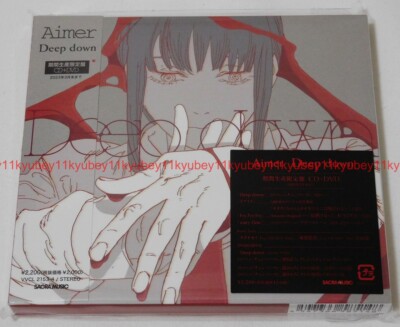 New Aimer Deep down First Limited Edition Chainsaw Man CD DVD mini