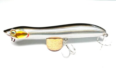 Bass Lure Crazy Snake Head 125mm 20g REAL FISH KILLER Topwater Bait BKK Hooks