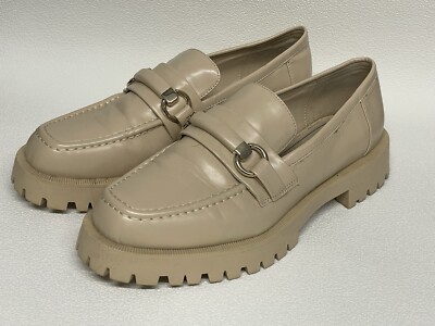 ZARA Women's Track Lug Sole Buckle Chunky Loafers Shoes EU 41 - Main Image