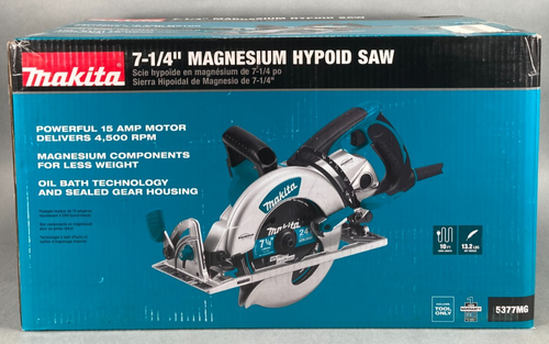 Makita 5377MG: 7-1/4" Corded Lightweight Magnesium Hypoid Circular Saw (NEW)