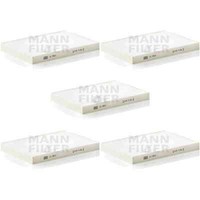 5X Mann-Filter Innenraumluft Innenraumfilter CU 2631