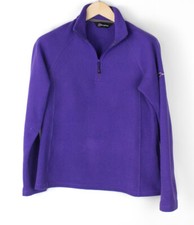 BERGHAUS Women Zip Fleece Jumper Sweater Size M 12 