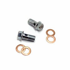 For Toyota Starlet 1.3 Turbo EP82 2x Rear Brake Caliper Hose Banjo Bolts