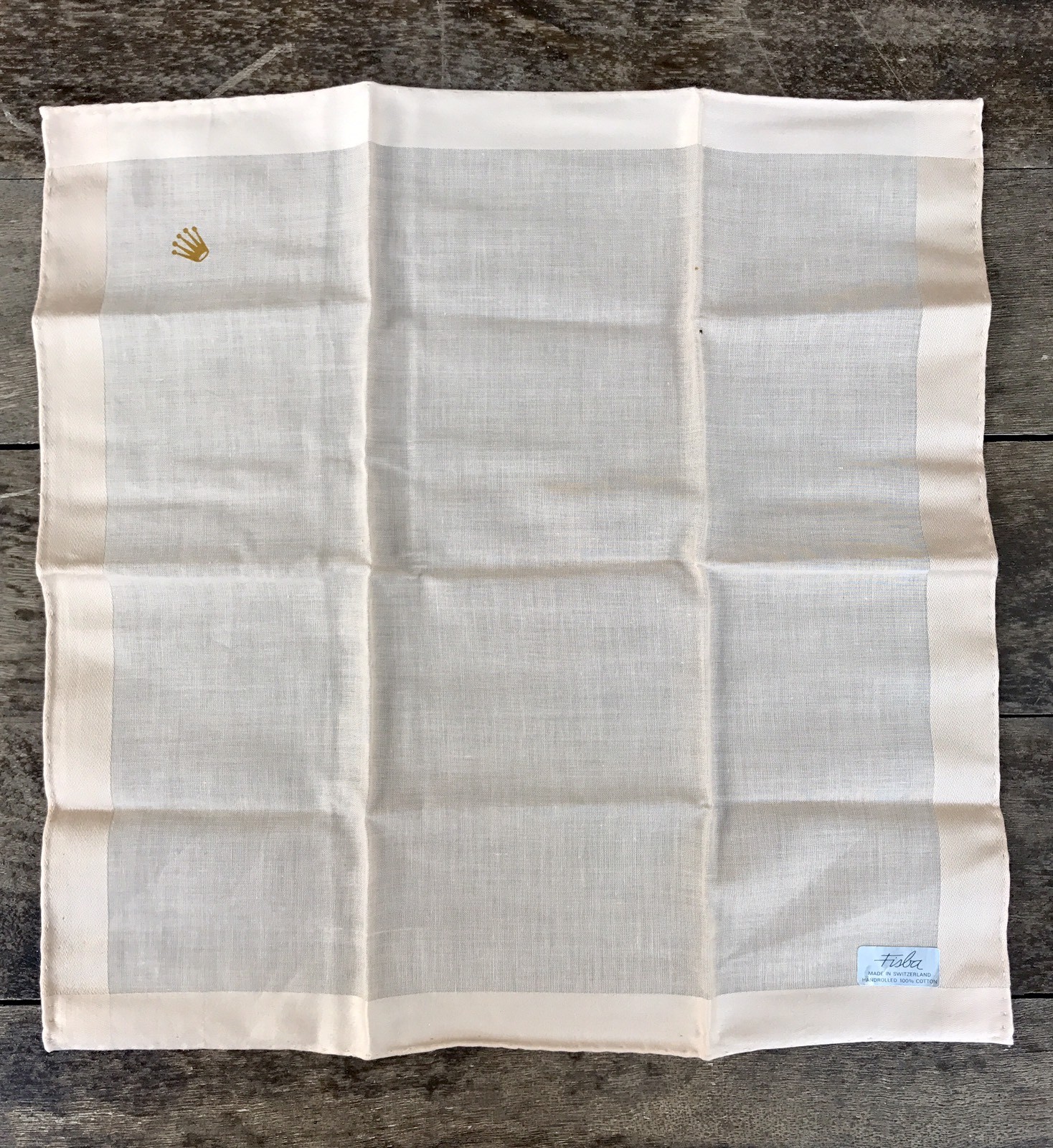 ROLEX Vintage handkerchief Cloth 1970s Daytona GMT Explorer Submariner Milgauss/