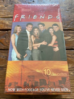 SEALED! Friends - The Best of Friends Volume 3 & 4 NEW VHS! Matthew Perry