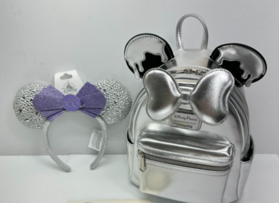 Disney Parks 100th Anniversary Minnie Mouse Loungefly Mini  display picture 1