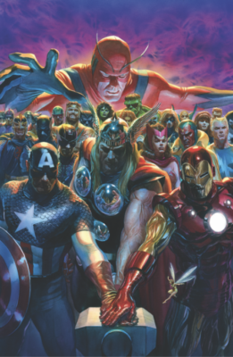 Avengers Variant by Alex Ross 16x24 MONDO | eBay