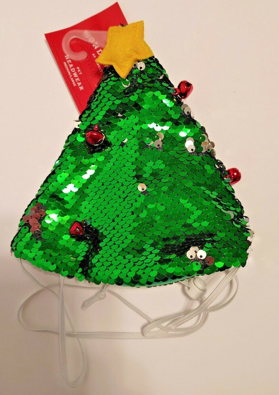 Wondershop At Target Pet Hat Sequin Bell Star Christmas Tree Size Xs Small For Sale Online Ebay