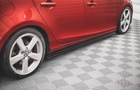 Maxton Design Seitenschweller Ansatz (Paar) Passend FüR Volvo V40 Schwarz Hochgl