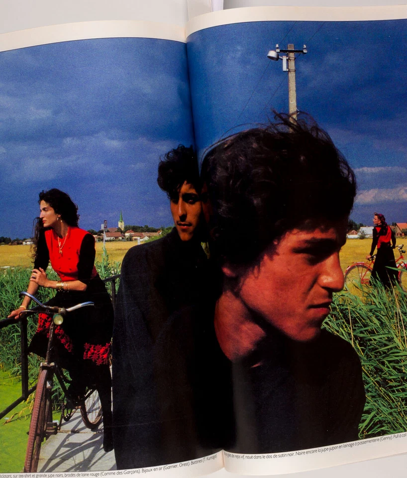 Sarah Moon STEVE HIETT Sacha PIERRE LE TAN Nick Knight MARIE CLAIRE Bis 1988 vtg Foto 2 de 4