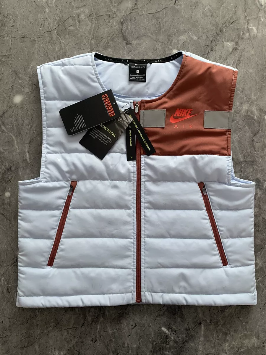 Nike Aerolayer Running Thermore Synthentic Insulated Gilet Black