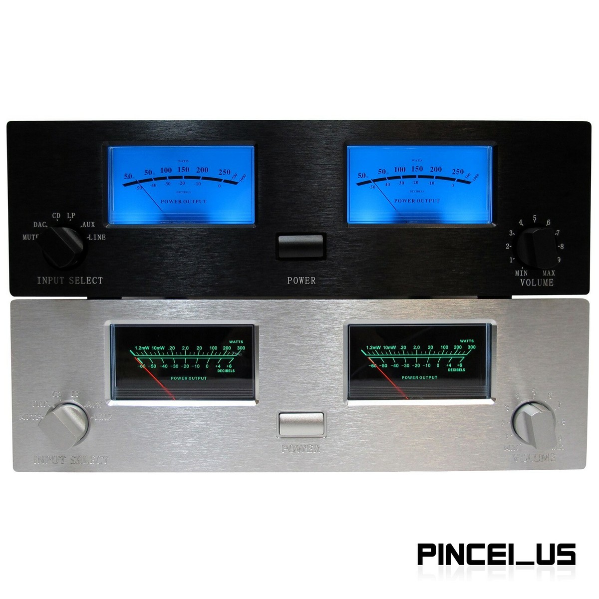 AMPLIFICATORE HIFI ALLOGGIAMENTO preamp alluminio enclosure fai da te