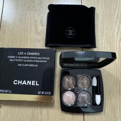 CHANEL LES 4 OMBRES 308 CLAアイシャドウパレット LES 4 OMBRES Multi-effect quadra eyeshadow 308 - Clair-obscur | CHANEL