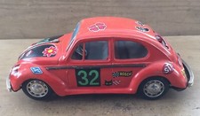 VOLKSWAGEN BEETLE BUG 1960  s Made In JAPAN TAYIO TIN TOY NICE