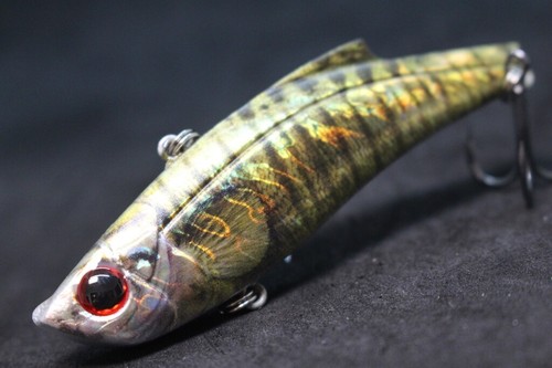 Señuelo de pesca sin labios con señuelo de 3 1/2 pulgadas 1 oz de largo fundición hundimiento realista HL676L - Imagen 44 de 54
