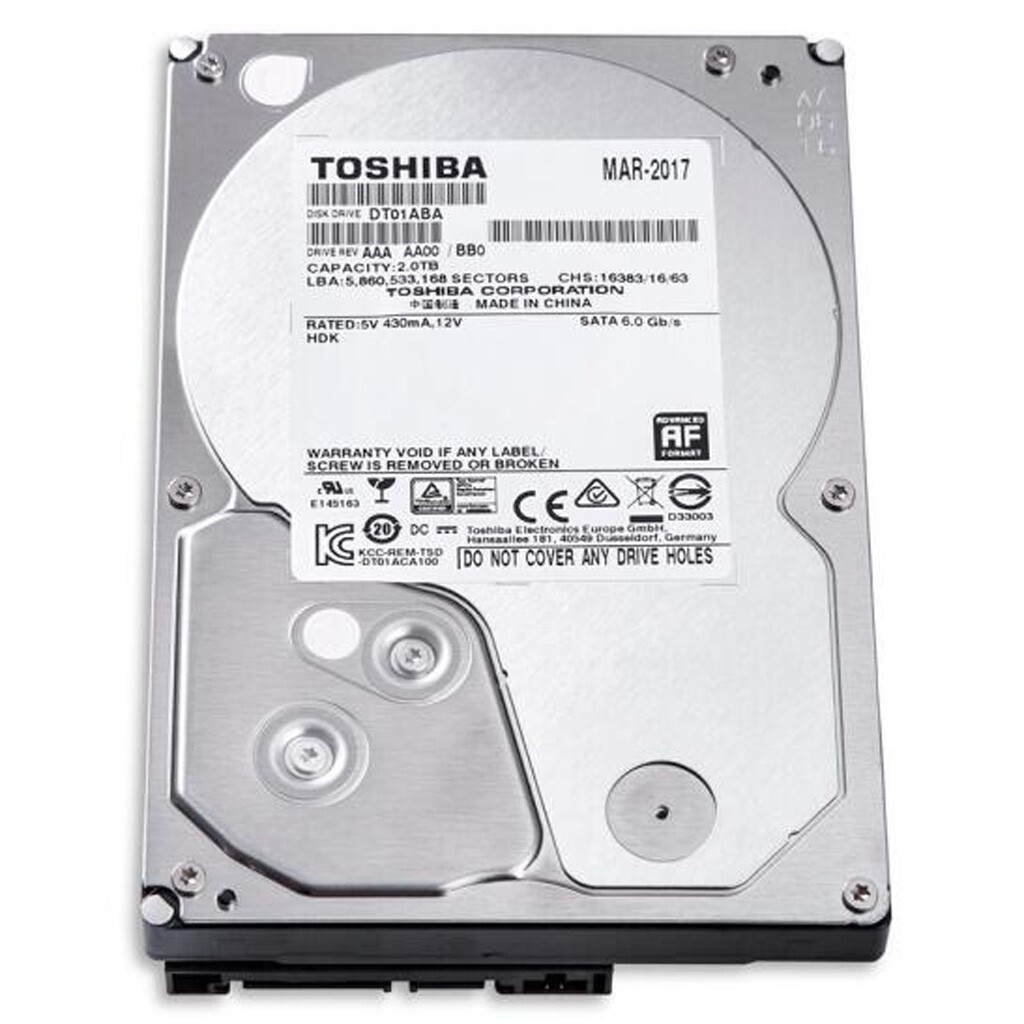 S0013 TOSHIBA 2TB HDD DT01ABA200 3.5インチ Hd 2tb Toshiba Dt01aca200 7200rpm Sata Iii 3.5 | MercadoLivre