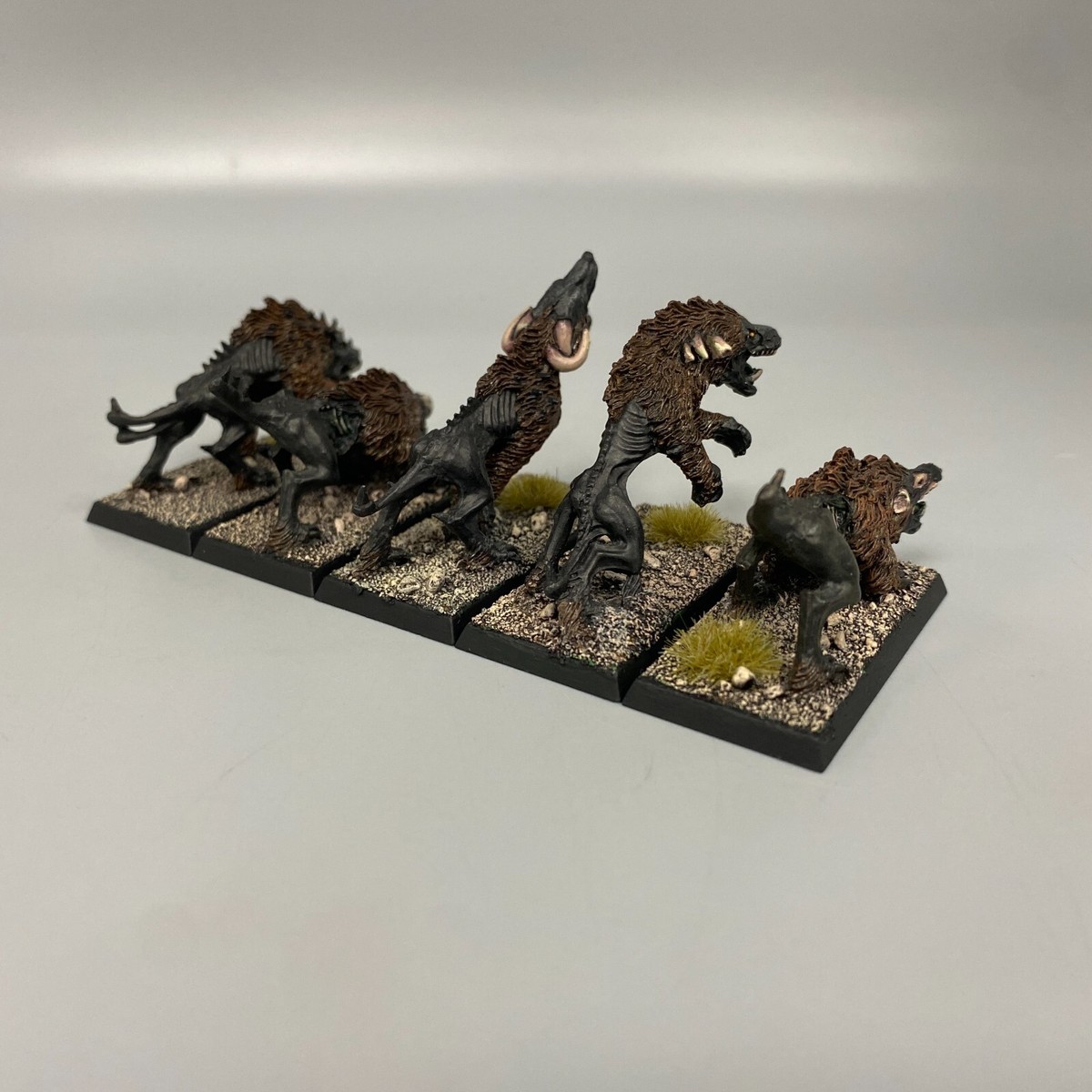 HOUNDS OF CHAOS METAL X 5 WARHAMMER THE OLD WORLD AGE OF