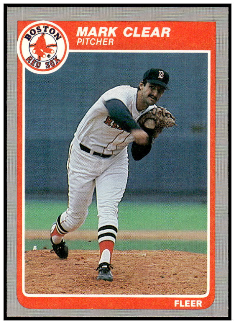 1985 Fleer #154 Mark Clear NM