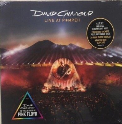 David Gilmour   Live At Pompeii   2017  4LPs Box still sealed