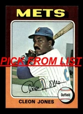 1975 Topps 6-348 EX/EX-MT Pick From List All PICTURED kk11