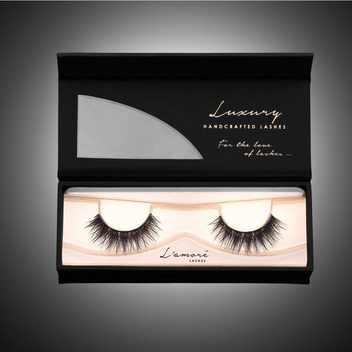 L'amore Lashes Medium Volume Luxury Silk 11mm Lashes with Cotton Band - SERENA - Picture 4 of 4