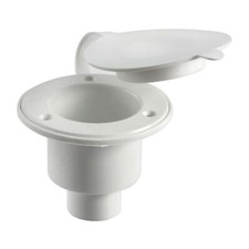 Dusche-Einbaugehause, weiß + Stopfen/Dichtung - 1 PC Osculati  - 15.900.19