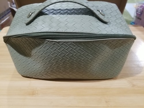 Cosmetic Bag / Case Toiletry Case Storage Bag Large Capacity Organizer NIB Green