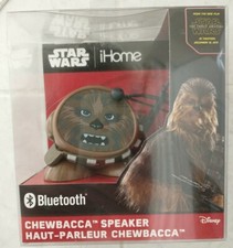BRAND NEW Star Wars Chewbacca Disney Wireless Bluetooth Speaker, iHome, NIB