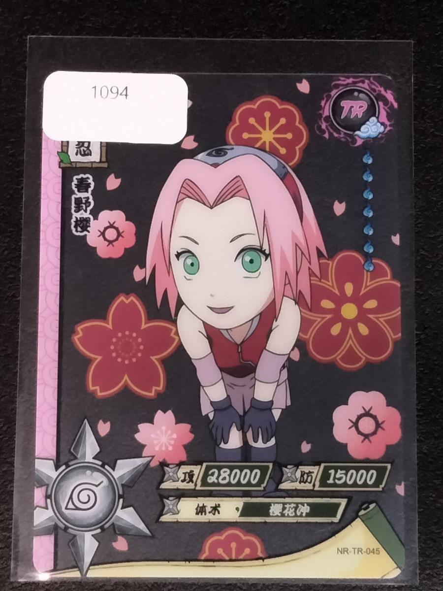 TR Sakura Haruno Naruto Trading Card Anime CCG TCG | eBay