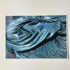 Red Hot Lava Before Hardening Pahoehoe Hawaii Vintage 6x4 Postcard 1997