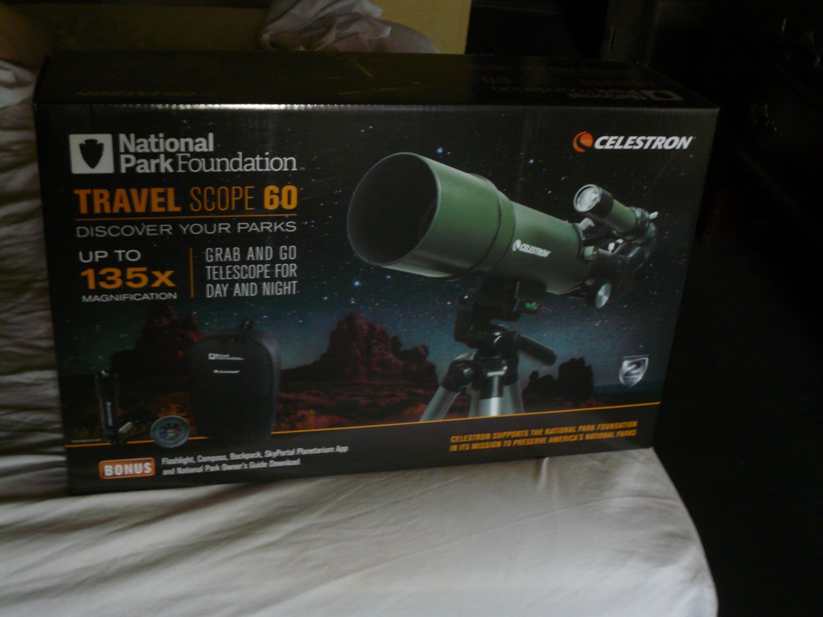 Celestron Travelscope 60 portable National Park Foundation edition eBay