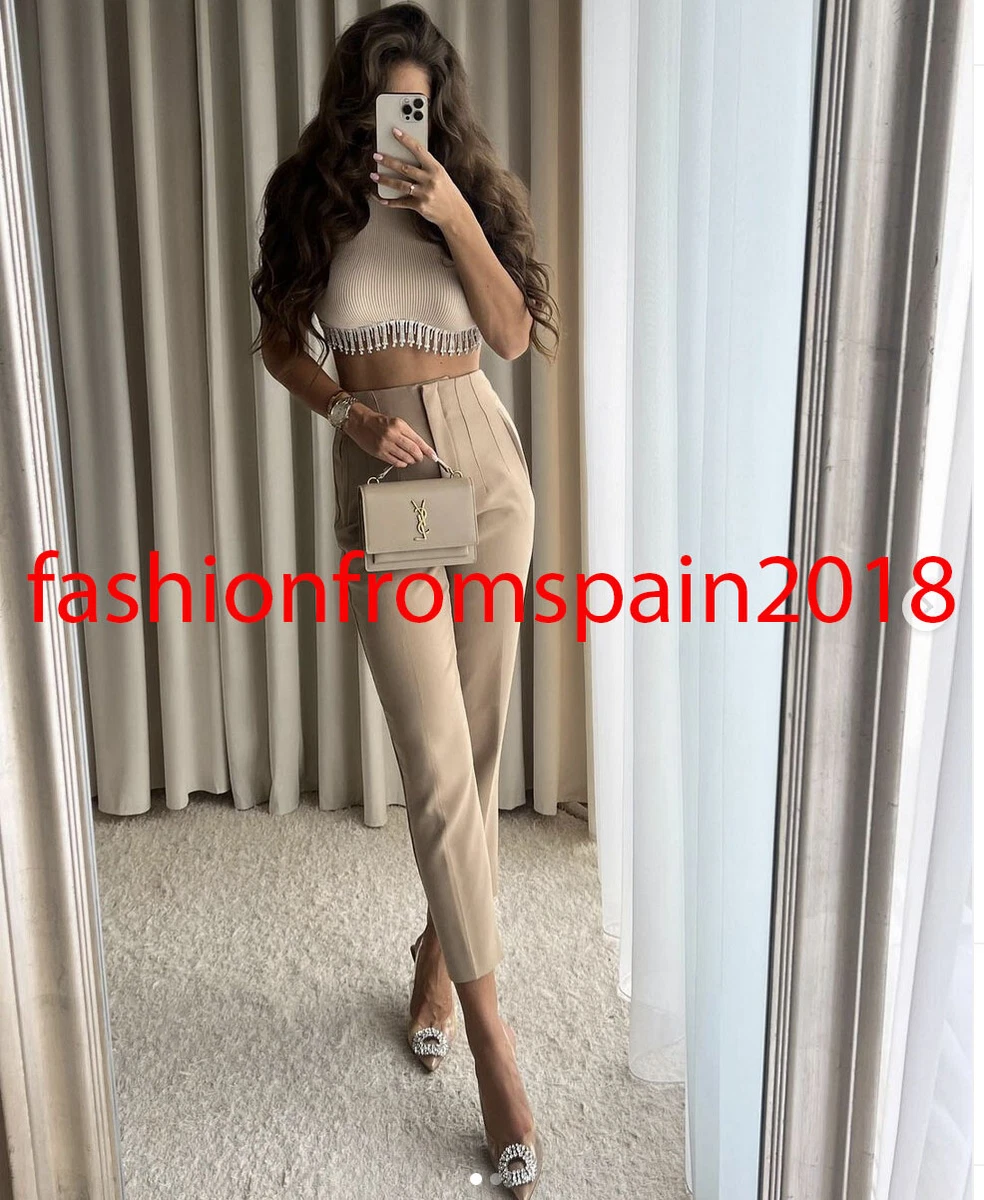 Zara - ZARA HIGH WAISTED PANTS on Designer Wardrobe