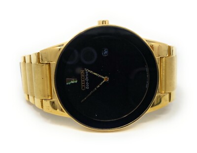 Citizen (AU1062-56E) Eco-Drive Axiom Men's Watch - Gold Tone - Not