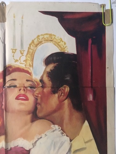 Póster original vintage de película promocional de Scaramouche 1952 auténtico década de 1950 - Imagen 8 de 12