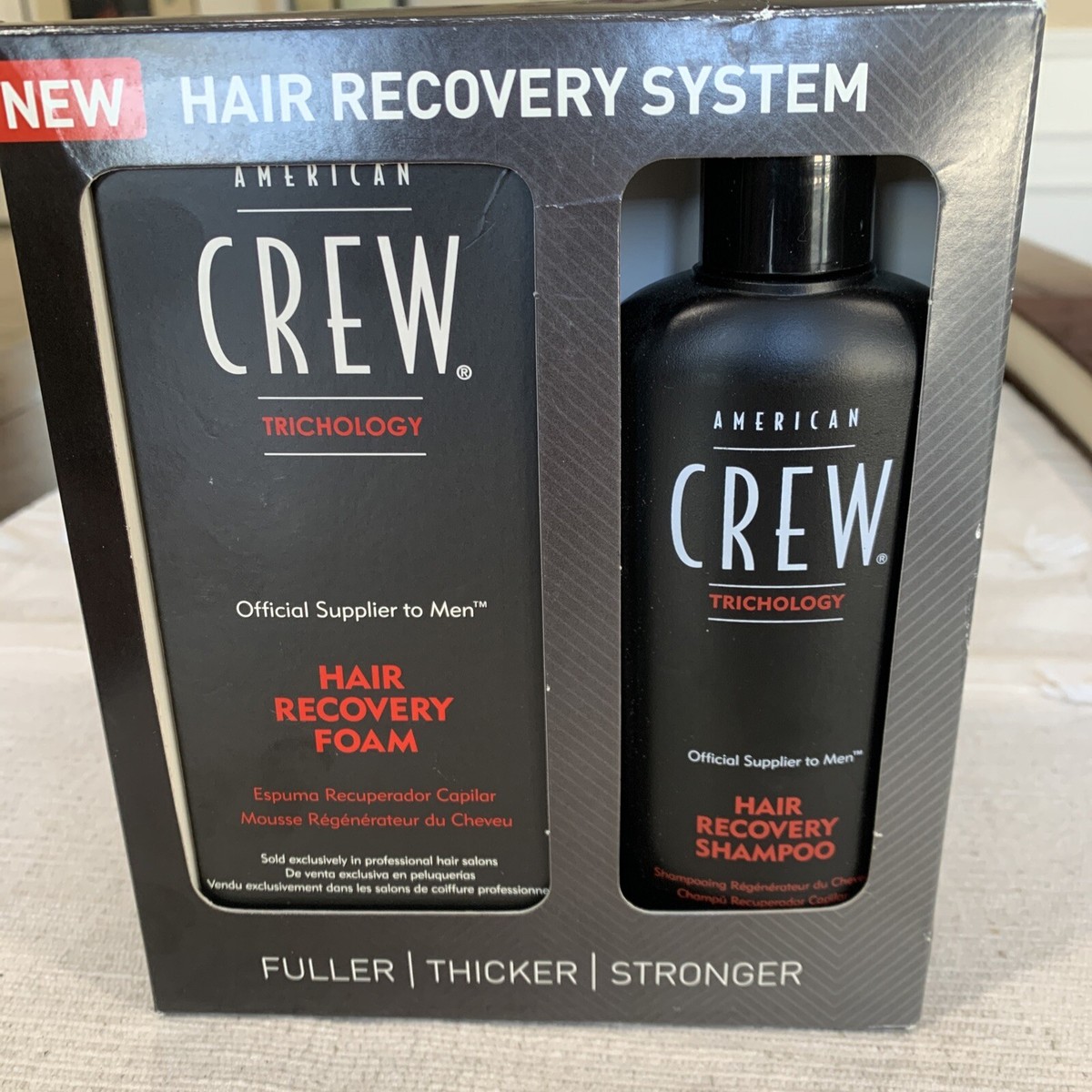 American Crew Trichology Hair Recovery Thickening Shampoo (8.4oz) And Foam  VHTF 669316069011 | eBay
