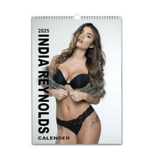 Deluxe India Reynolds Hot Sexy Calendar 2027/28 Personalised Choose Start