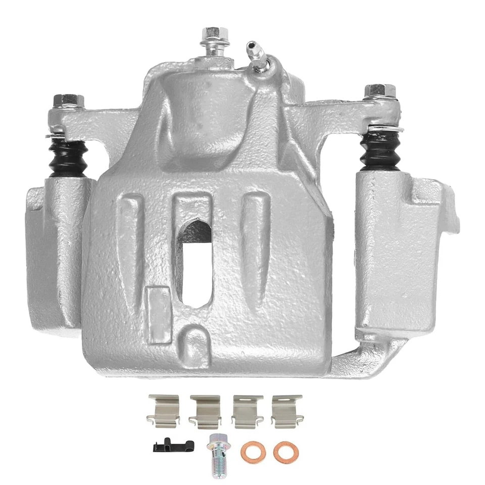 Pair Front Brake Calipers w/Bracket Assembly for 2001 - 2007 Toyota Highlander - Image 3 of 4