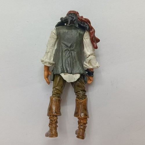 Pirates Of The Caribbean Jack Sparrow Action Figure loose 4" - Picture 5 of 6